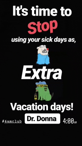 Im Sick Its Time GIF by Dr. Donna Thomas Rodgers