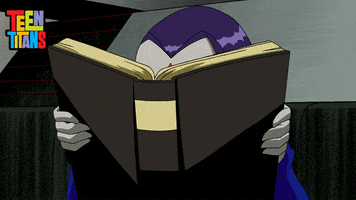 Teen Titans Book GIF by Cartoon Network