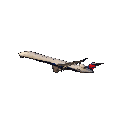Travel Flying Sticker by Endeavor Air
