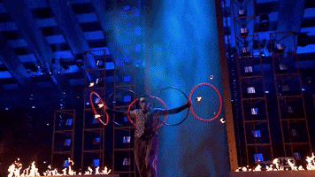 Fire Hoop GIF by Leroy Patterson