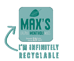 Max's Organic Mints Sticker