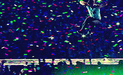  music concert lights coldplay confetti GIF