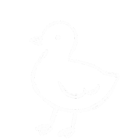 Bird Duck Sticker