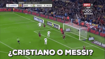 gabrielvargasbrizuela barcelona real madrid messi cristiano ronaldo GIF
