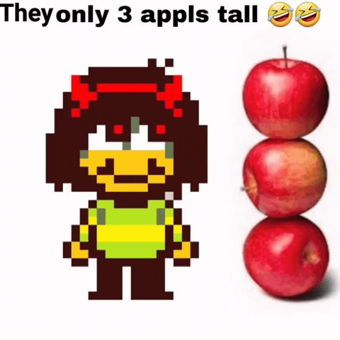 Apple Deltarune GIF