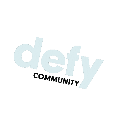 Defy Sticker