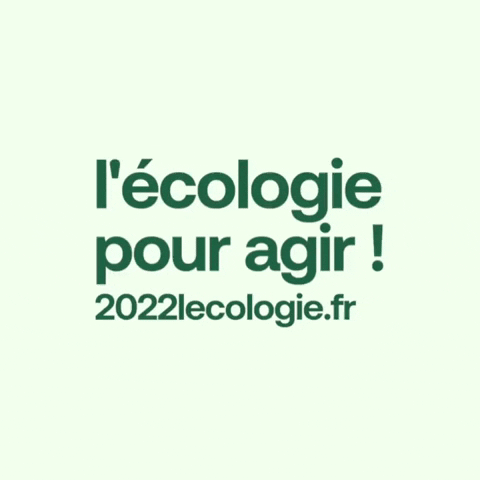 Yannick Jadot Elections GIF by 2022 l'écologie
