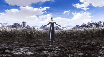 T Pose Aizen Sosuke GIF