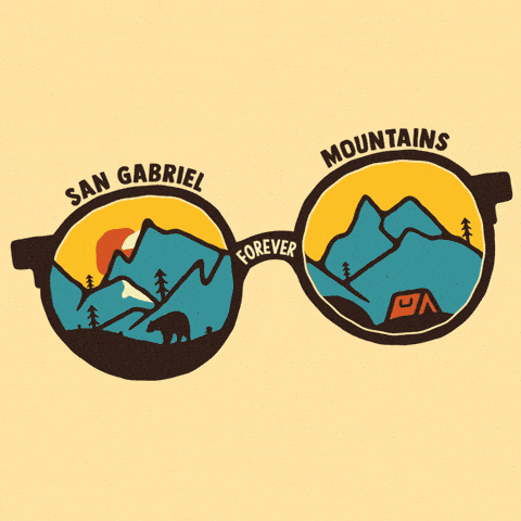 San Gabriel Mountains Forever sunglasses