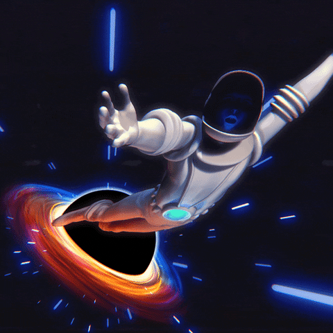 Hold On Space GIF by Abel M'Vada