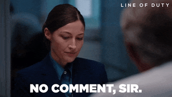 Not Telling Bbc GIF by Line of Duty