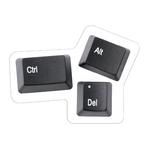 Computer Keys Sticker by Sunnie