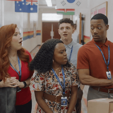 Shocked Tyler James Williams GIF by ABC Network