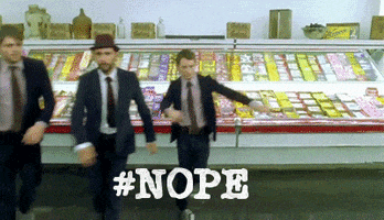 grocery store dancing GIF