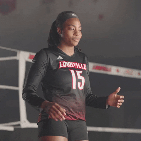 Volleyball Aiko GIF by Louisville Cardinals