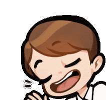 Guy Talking Sticker