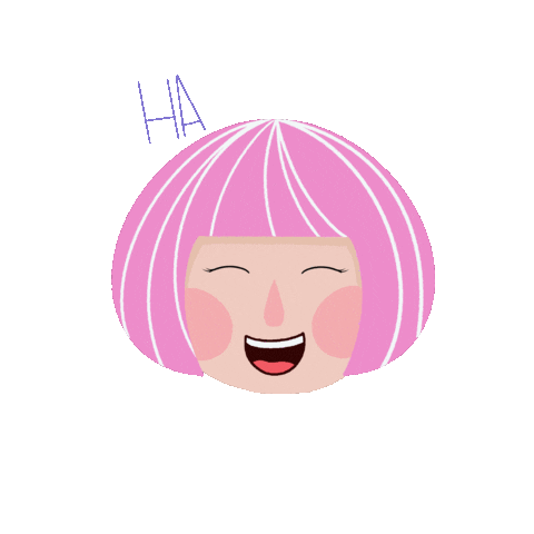 Laughing Sticker