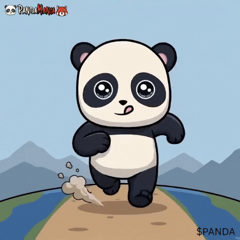 Lets Go Running GIF by PandaMania