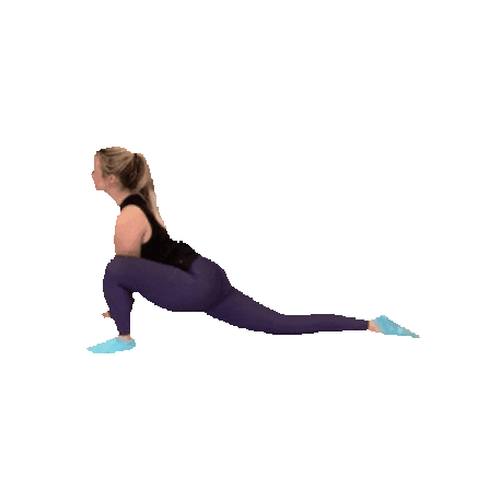 Yoga Stretch Sticker by OpenBarre
