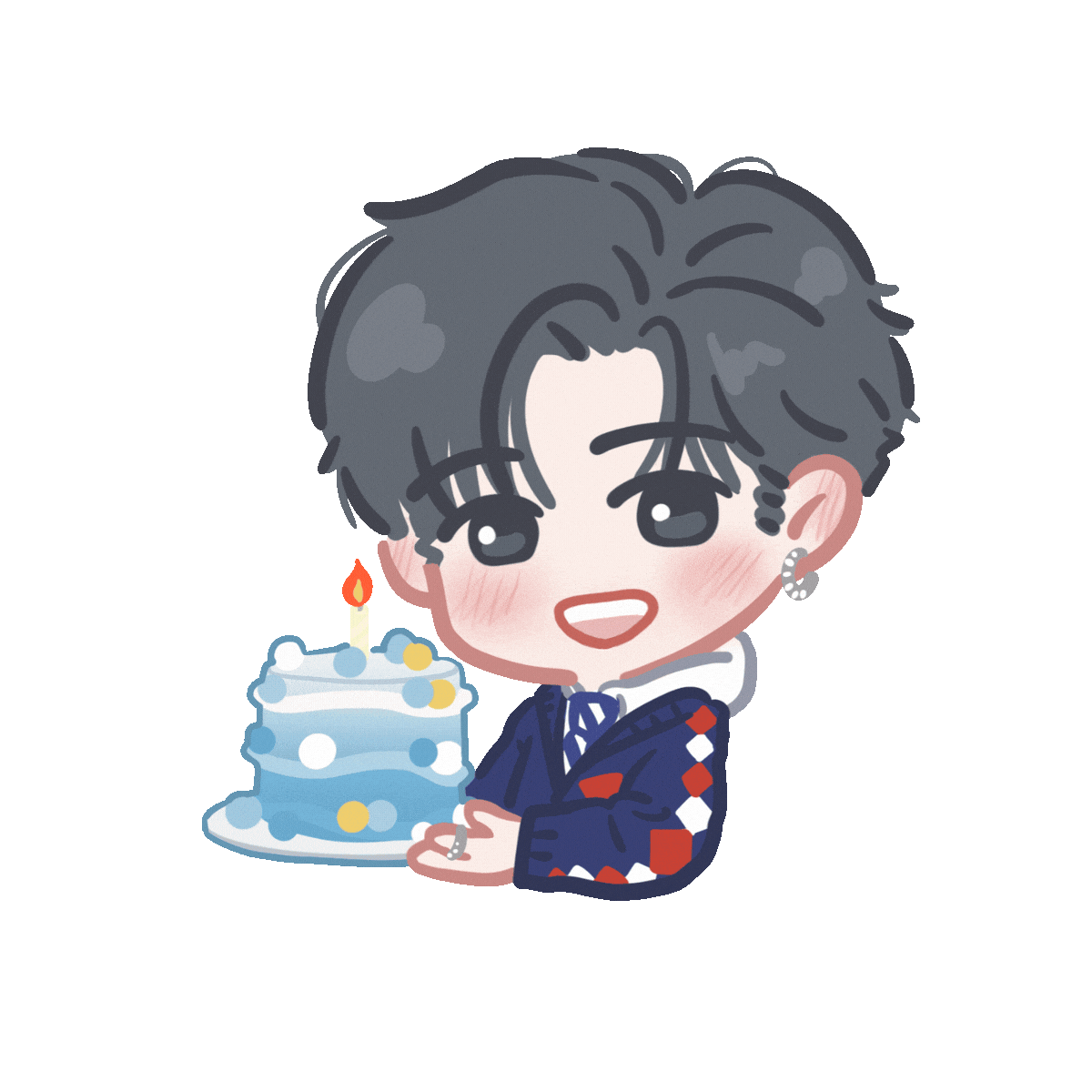 Edan 生日快樂 Sticker