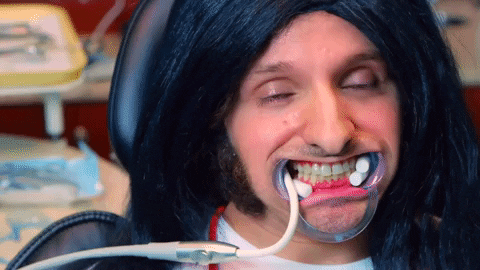 Music Video Dentist GIF by Andrew W. K. - Find & Share on GIPHY