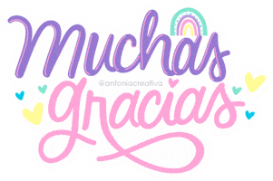 Thanks Thank You Sticker by Antoniacreativa