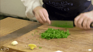 chop chop cooking GIF by Acorn TV