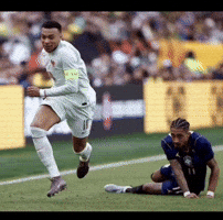 Mbappé Vs Rafinha GIF