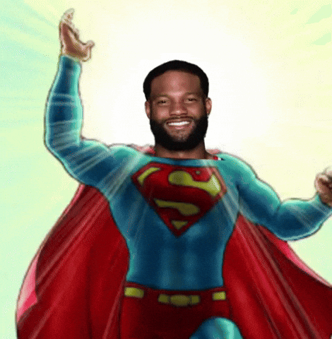 Super Man Texans GIF