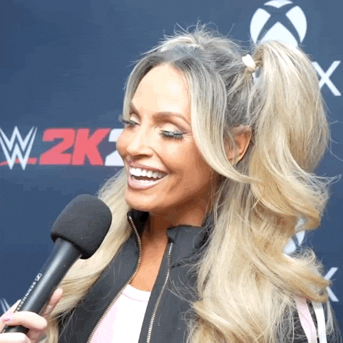 Pose Face Card GIF by Trish Stratus