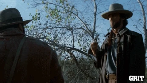 Clint Eastwood Gun GIF by GritTV