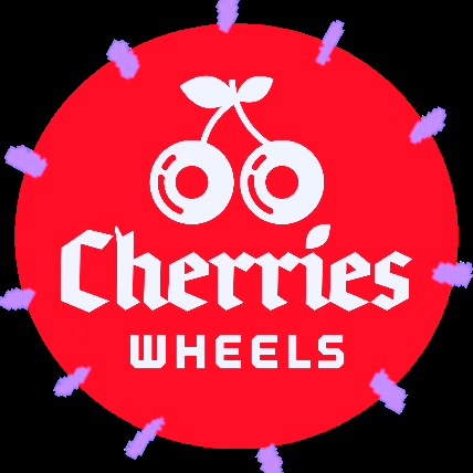 Cherries Wheels GIF