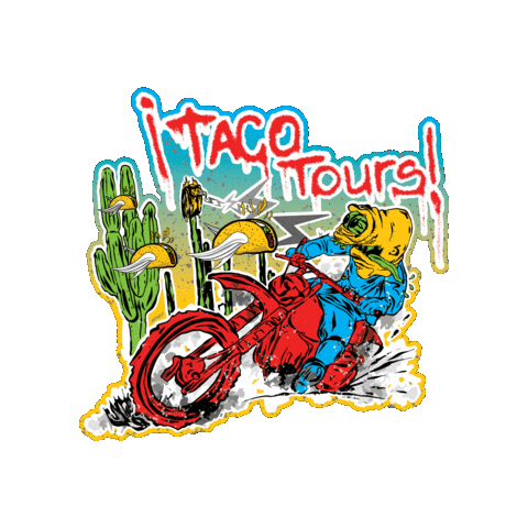 TacoMoto Sticker