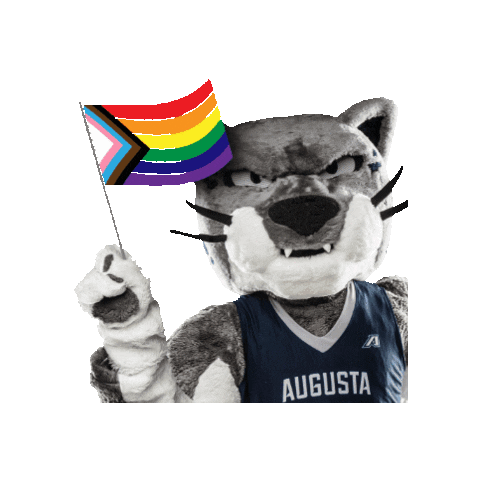 Pride Augustus Sticker by Augusta University
