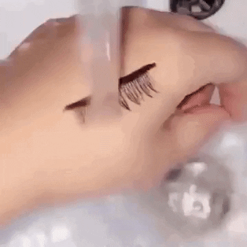 False Lashes GIF