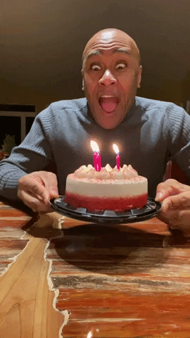 Celebrate Birthday Cake GIF by Robert E Blackmon