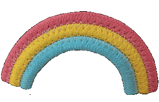 Pink Rainbow Sticker