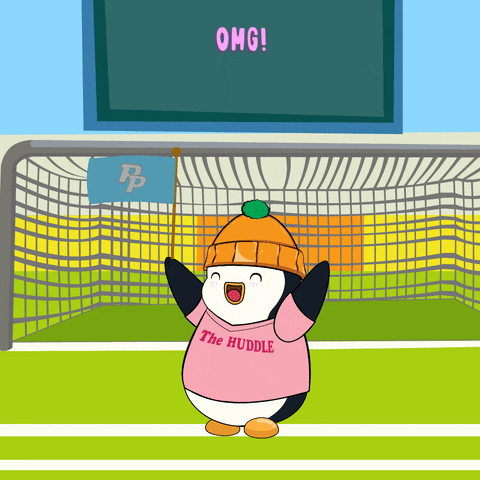 Oh My God Wow GIF by Pudgy Penguins