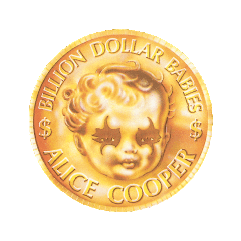 Alice Cooper Baby Sticker by Rhino Records