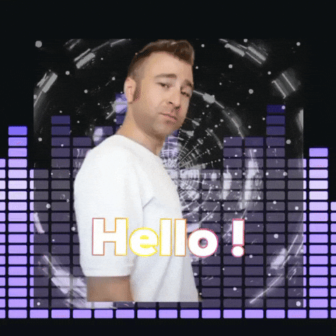 Fun Hello GIF by Jonathan Mariotti