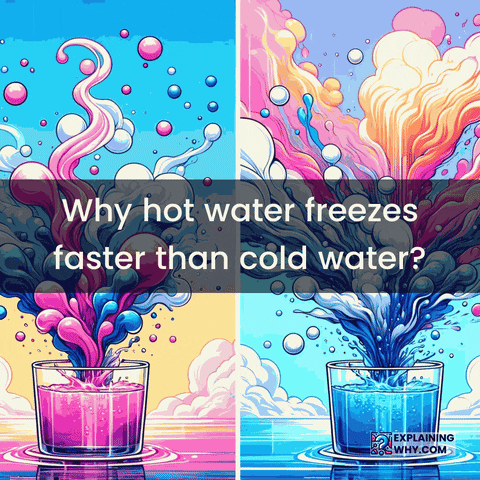 Cold Water Ice GIF by ExplainingWhy.com