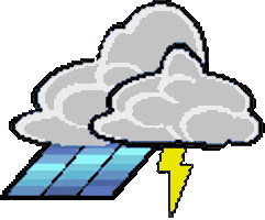 Thunderstorms Weatherstar Sticker by School of Marine and Atmospheric Sciences
