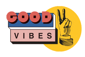 Vibes Sticker by Wrooom Design lovers