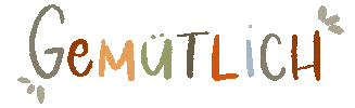 Letters Herbst Sticker
