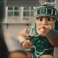 College Football Msu GIF by Rocket Mortgage