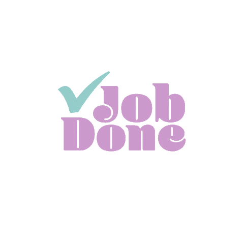Job Check Sticker by mm conteúdo criativo