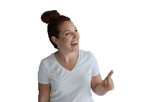 Laughing Sticker by Brittany Gidley