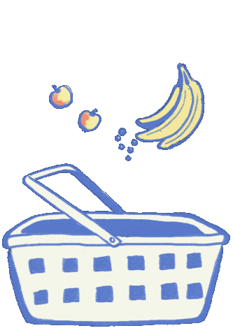 Shopping Groceries Sticker