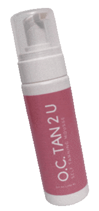 O.C. TAN 2 U Mobile & Self Tanning Sticker