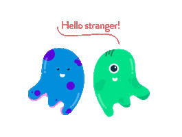 Yellowmarket Hellostranger Sticker by Ale from yellowmarketapp